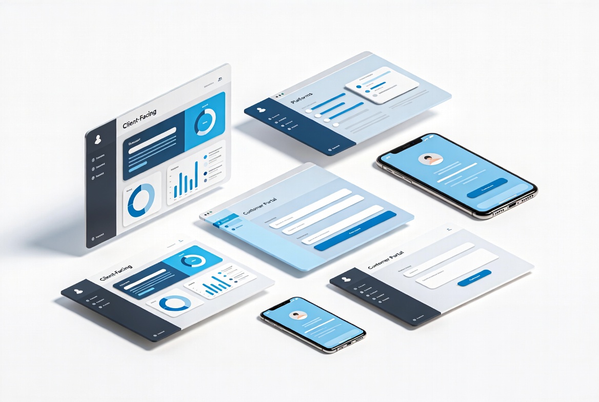 Client-facing software platform